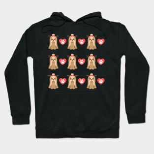 Shih Tzu dog lover cute pattern Hoodie